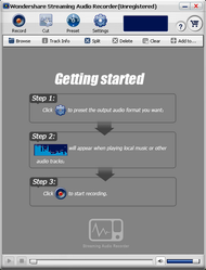 Wondershare Streaming Audio Recorder screenshot